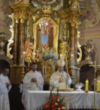 Biskup Šaško predvodio misno slavlje u Svetištu Majke Božje Vinagorske